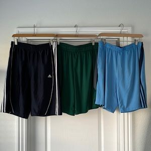 Adidas Athletic Shorts Bundle x 3